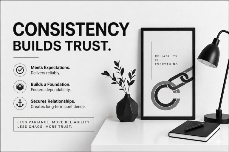 Consistency Builds Trust